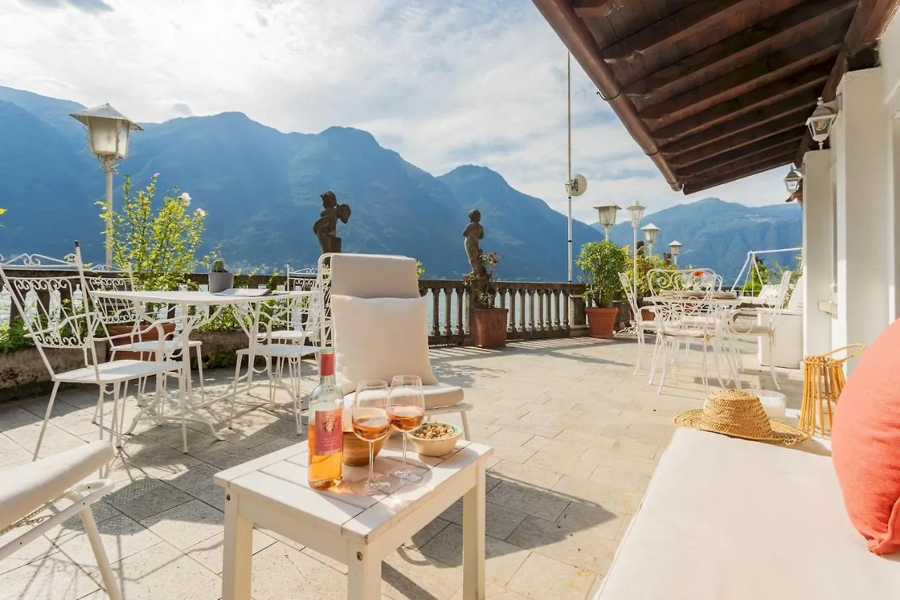 Terrace On Orrido Di Nesso Waterfall By Rent All Como