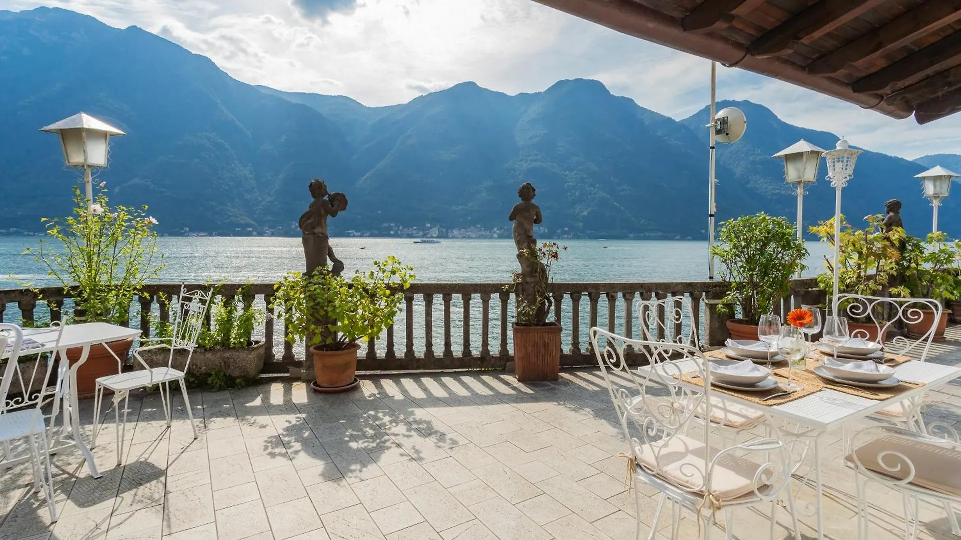 Apartment Terrace On Orrido Di Nesso Waterfall By Rent All Como
