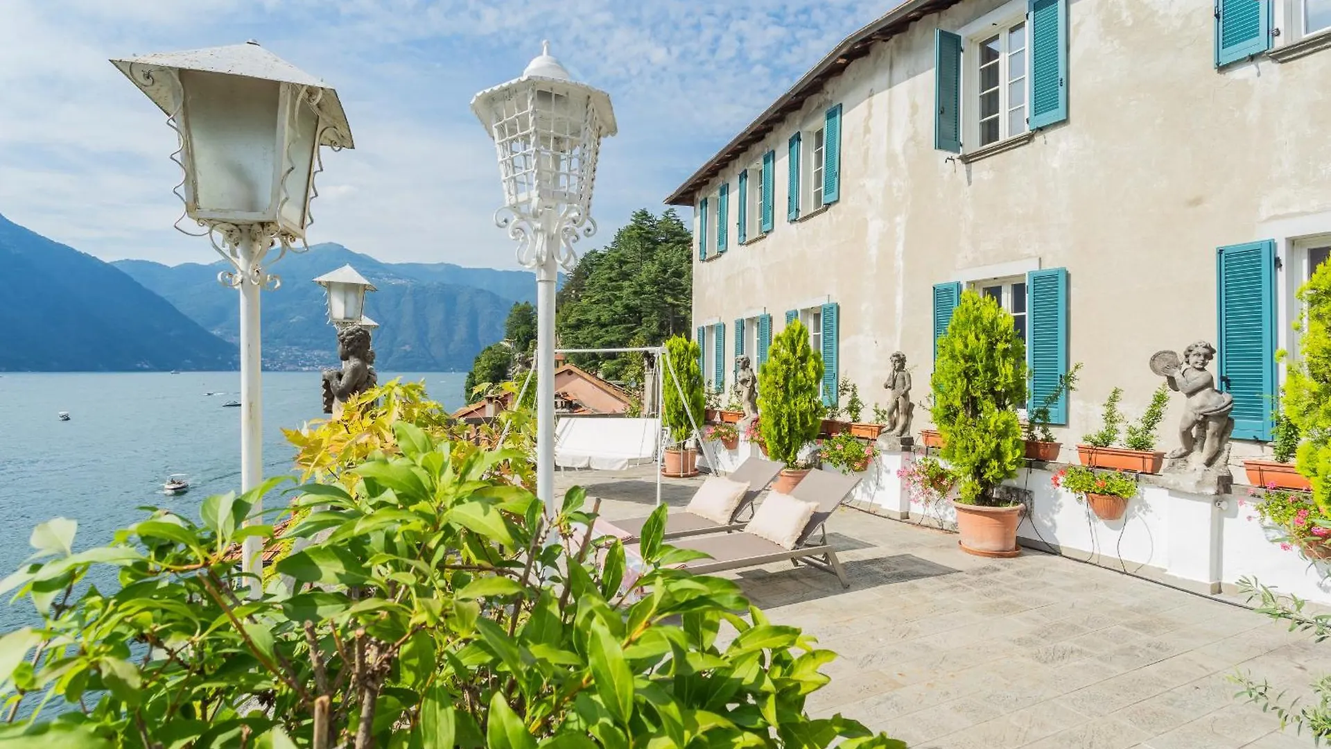 Terrace On Orrido Di Nesso Waterfall By Rent All Como