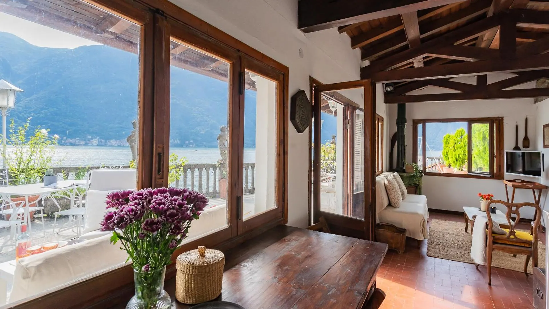 Terrace On Orrido Di Nesso Waterfall By Rent All Como Διαμέρισμα