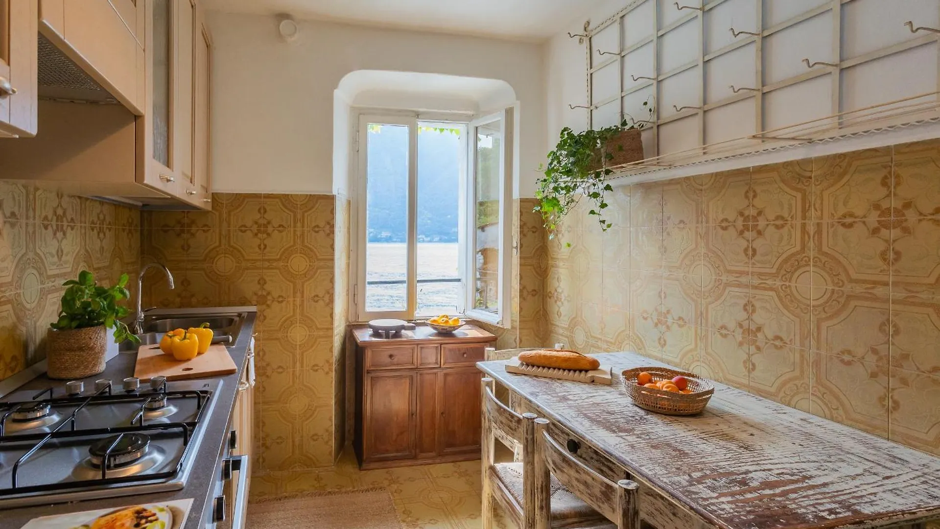 Terrace On Orrido Di Nesso Waterfall By Rent All Como Italy