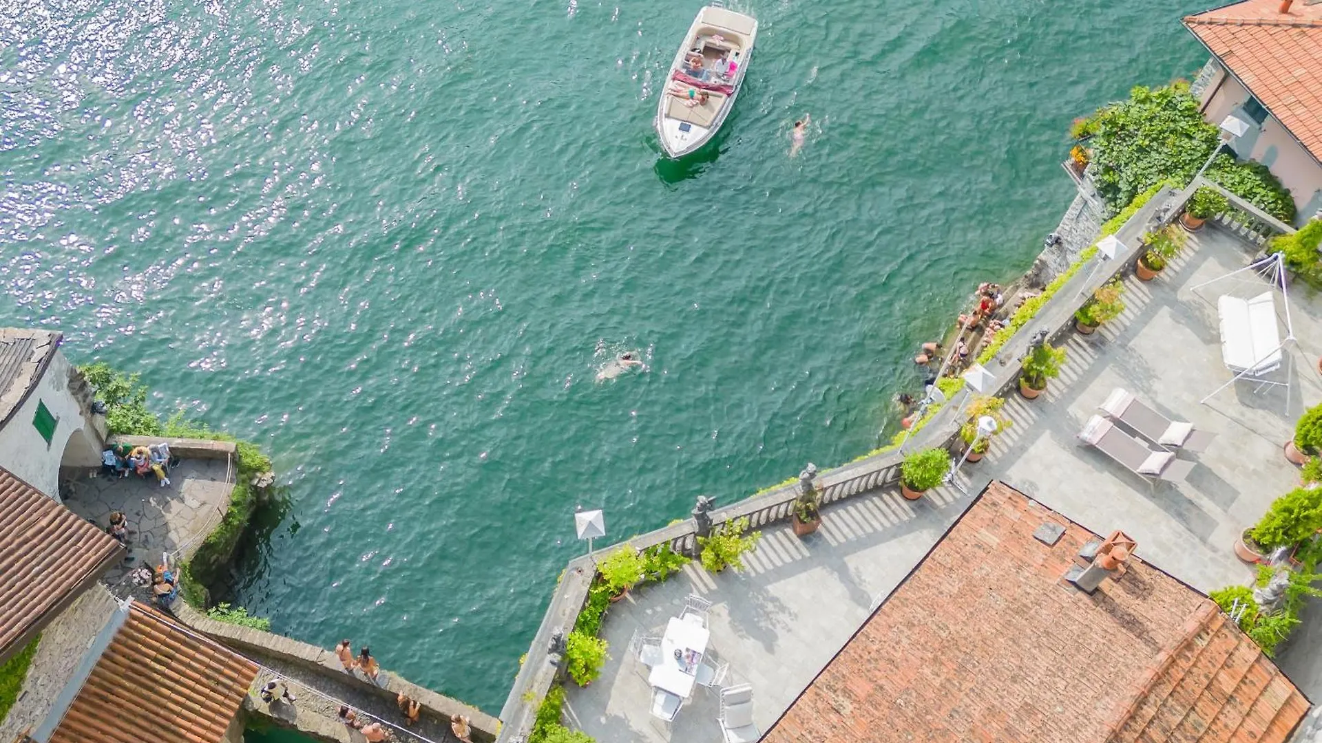 Terrace On Orrido Di Nesso Waterfall By Rent All Como Apartment